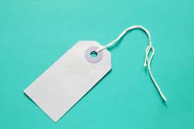 plain gift tags