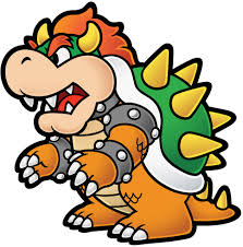 bowser and mario