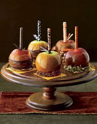 caramel covered apples