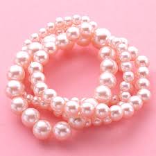 pearls pink