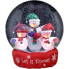 blow up christmas decorations