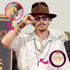johnny depp leather cuff