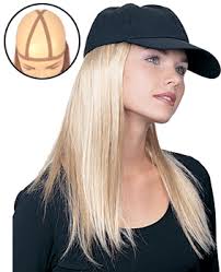 cap with hair