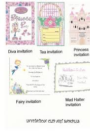 sample invitations