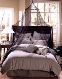 black mosquito netting