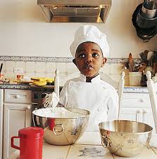 kid cooking