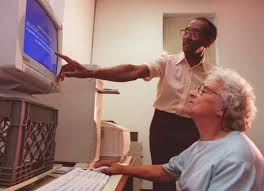 elderly and computers