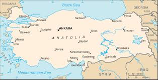 turkey map