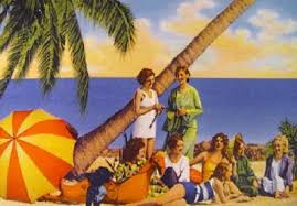 beach postcards
