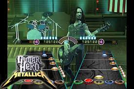 metallica guitar hero guitar