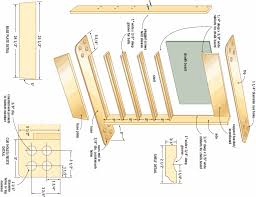 pool cue rack plans