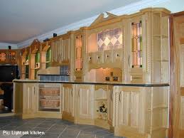 light oak kitchen