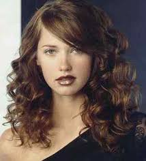 curly long hair