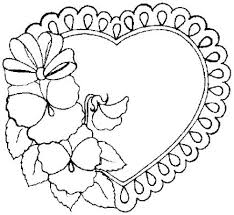 heart coloring pictures