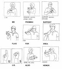 american sign language