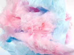 blue cotton candy