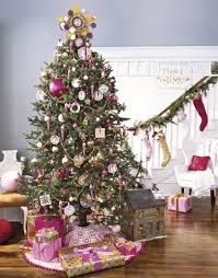 pink christmas decorations