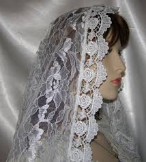 bridal mantilla