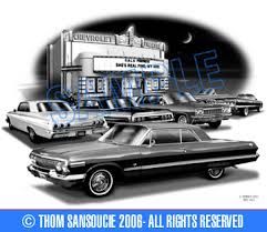 classic car prints