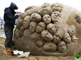 sand sculpture