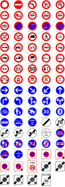 panneau de signalisation interdiction