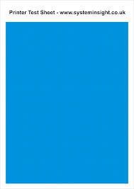 Entire Page covered in Cyan to