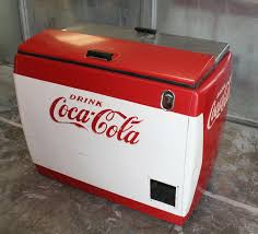 vintage coke cooler
