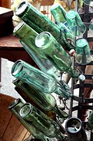 wine bottle drying rack