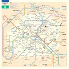 carte paris metro
