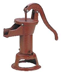 old fashioned water pump