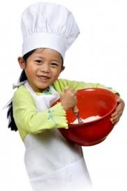 kid cooking
