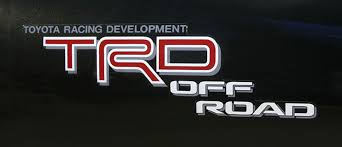 toyota trd stickers