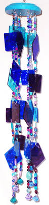 stained glass wind chimes