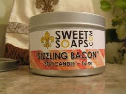 bacon scented candles