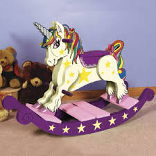 unicorn rocking horse