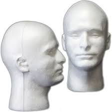 male manikin head