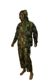 camo rain suits