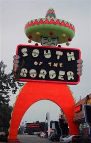 south of the border