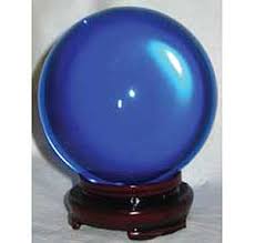 blue crystal ball
