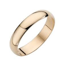 plain gold band