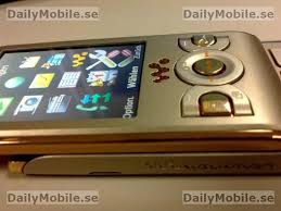 sony ericsson w595 sandy gold