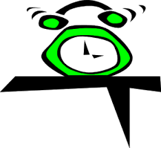 animated alarm clock
