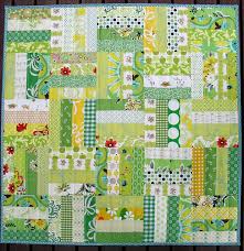 patchwork baby quilt