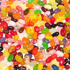 chocolate covered jelly beans