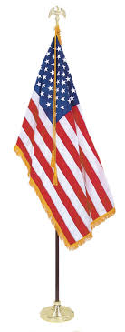 wood flag poles