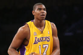 Los Angels Lakers Andrew Bynum