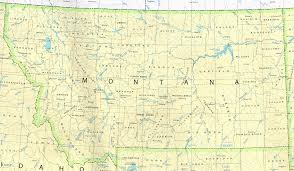 map of montana
