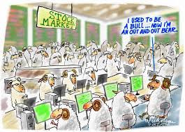 stock market cartoons
