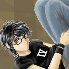 anime emo boy