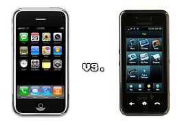 lg dare vs iphone